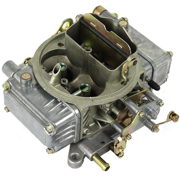 610 CFM Full Silver 4-Bbl Mechanical Secondary Carburetor