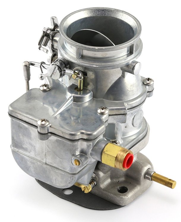 Stromberg 97-Series 2-bbl Carburetor - 155 cfm - 3-Bolt Flange - Natural Finish
