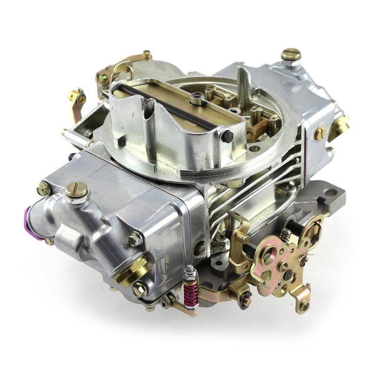 600 CFM ZINC-CHROME 4-BBL VACUUM SECONDARY CARBURETOR CARB 7/8-20 INLET