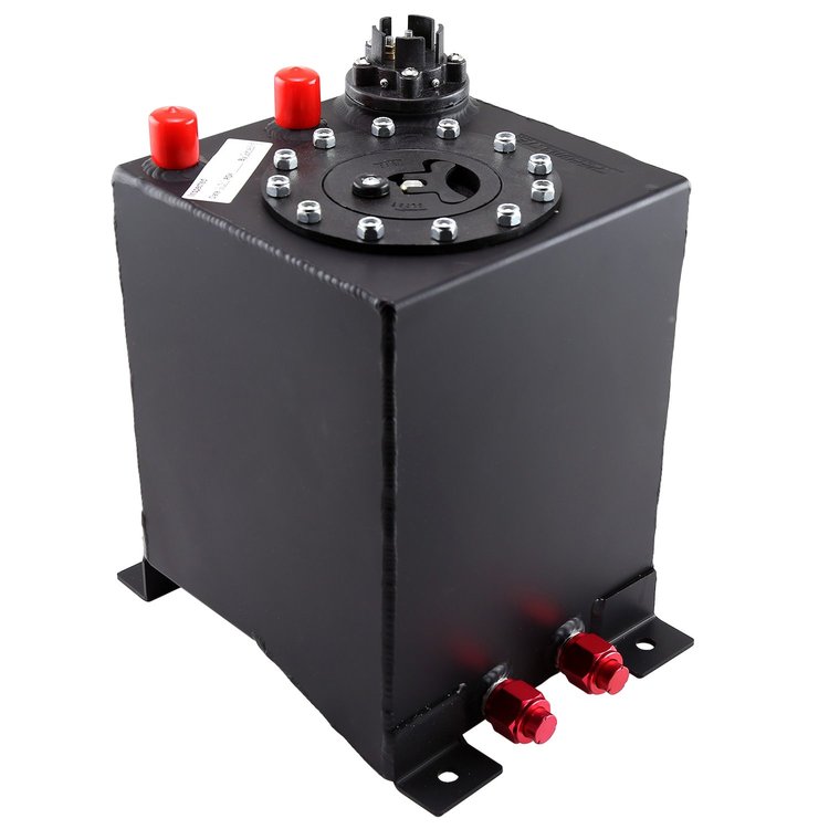 Black Aluminium Fuel Cell with Sender Capacity: 2.5 Gallons