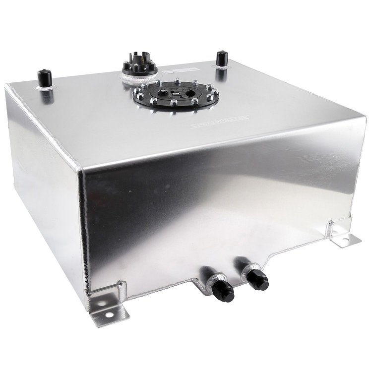 Polished Aluminum Fuel Cell with Sender Capacity: 13 Gallons