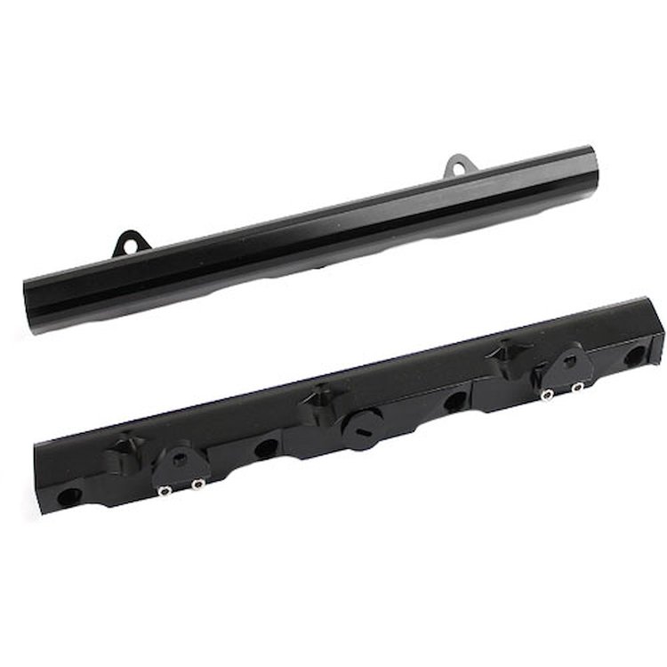 GM LS3 Black Anodized Aluminum Fuel Injector Rails