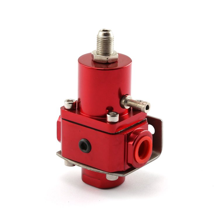 Universal - 10 AN EFI Fuel Pressure Regulator Red