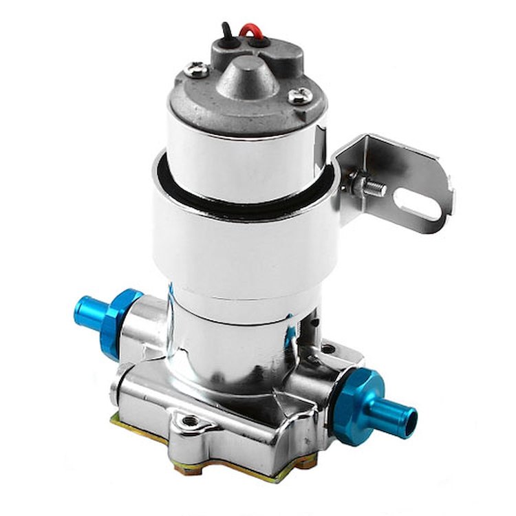 111 Gph 14 PSI Universal Electric Fuel Pump Chrome