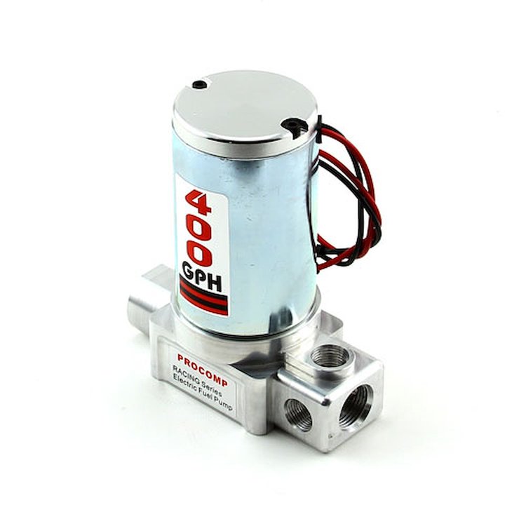 400 Gph Universal Billet Electric Fuel Pump Chrome