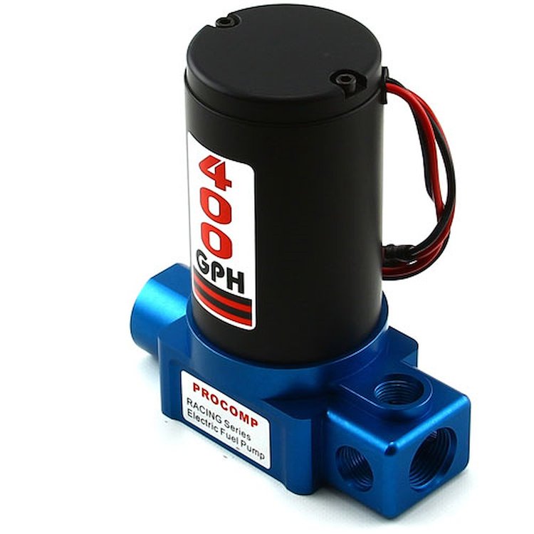 400 Gph Universal Billet Electric Fuel Pump Blue