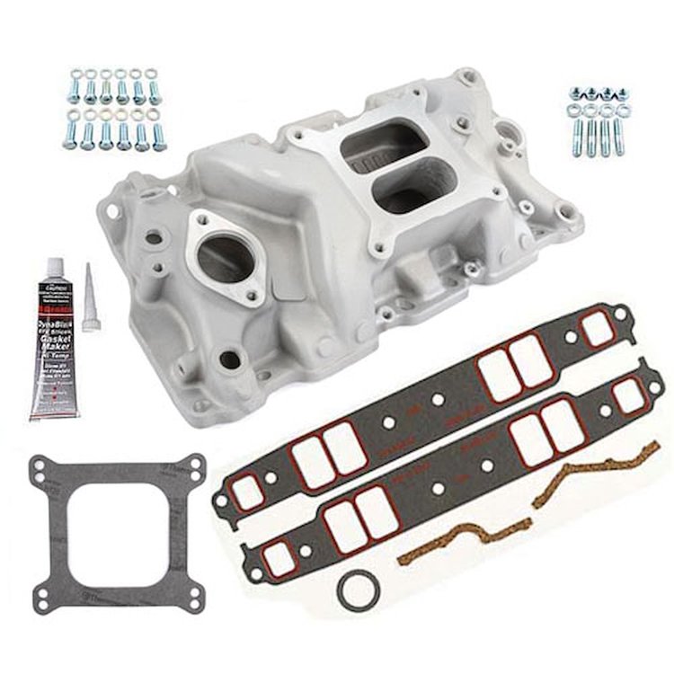 Holeshot Intake Kit 1957-95 Small Block Chevy 350 Includes: