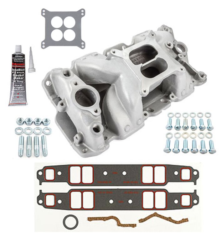 Eliminator Intake Kit Includes: Eliminator +Plus Intake Manifold