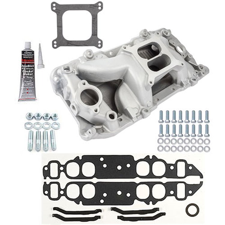 Eliminator Intake Kit Includes: Eliminator Oval Port Intake Manifold