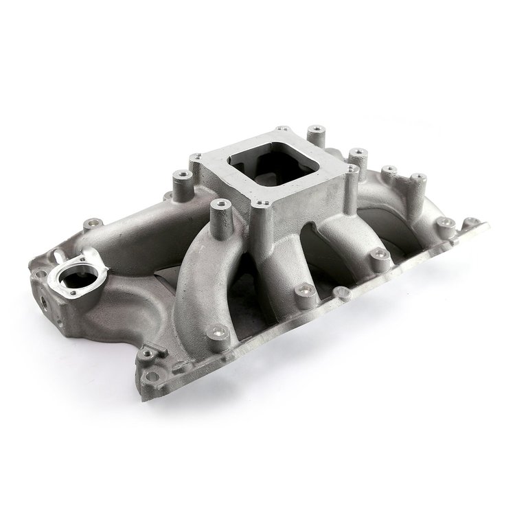 Ford 429 460 Hi Rise Satin Intake Manifold