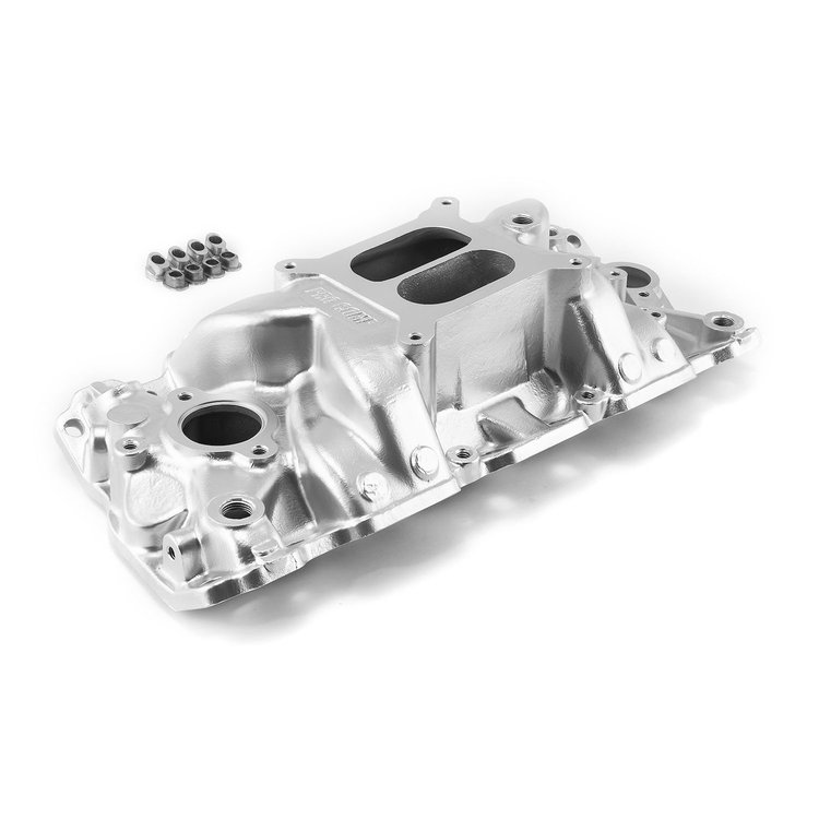 Chevy SBC 350 Holeshot +Plus 1957-95 w/o Kit Intake Manifold Ceramic Coated