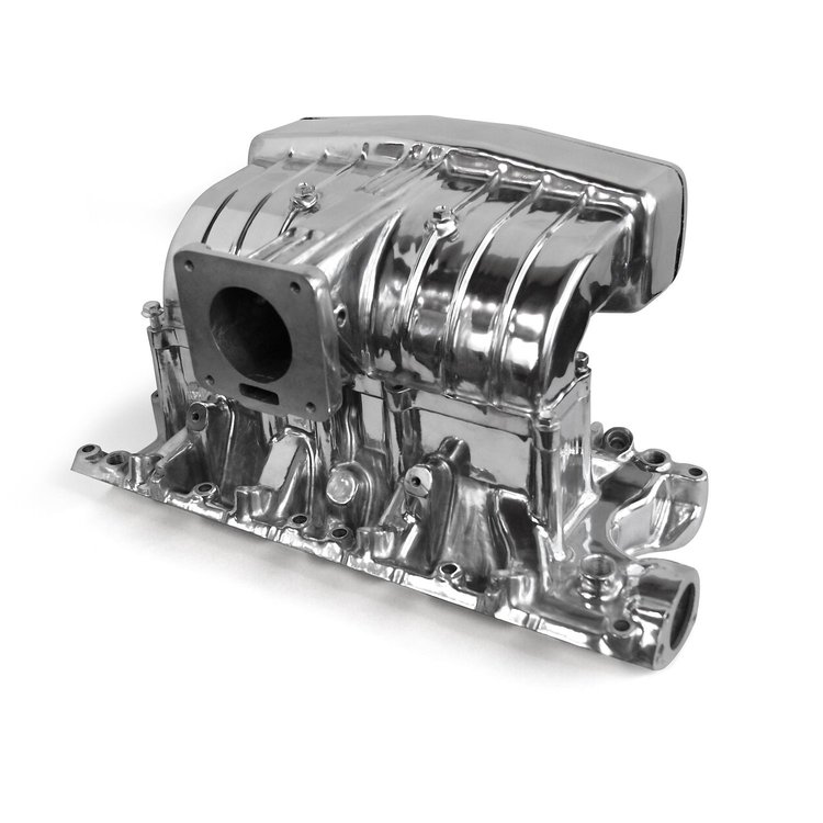 Ford 5.0L EFI 1986-93 Qualifier Complete Intake Manifold System Polished