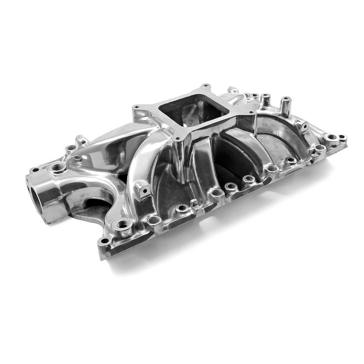 Shootout Series High Rise Intake Manifold Small Block Ford 351W Polished