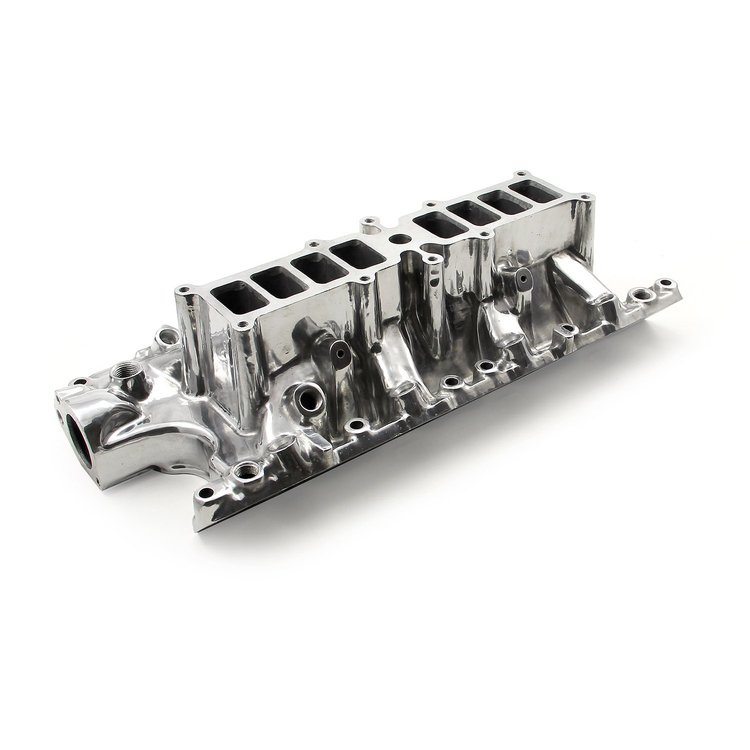 Qualifier Intake Manifold Base Only 1986-1993 Ford 5.0L EFI [Polished]