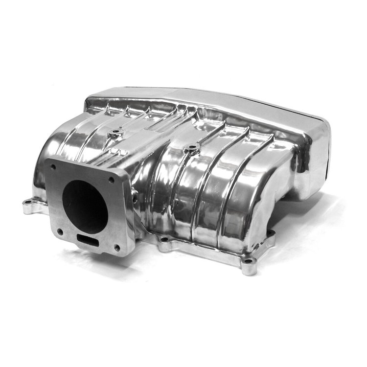 Ford 5.0L EFI 1986-93 Qualifier Upper Plenum Intake Manifold Only Polished