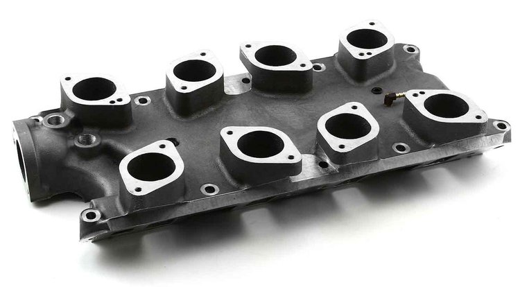 Downdraft Webber Stack Intake Manifold - Small Block Ford 260, 289, 302 Windsor - Fuel Injected - Standard Deck