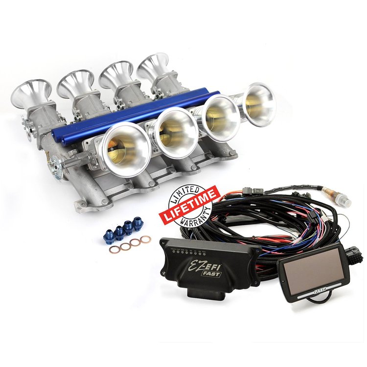 Chevy GM LS7 EFI Manifold / FAST EZ-EFI 2.0 Self-Tuning Fuel Injection System