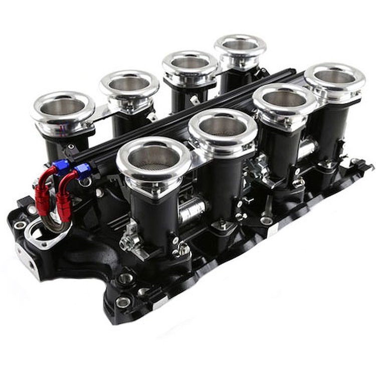 Complete Downdraft EFI Stack Intake Manifold System Big Block Ford 460