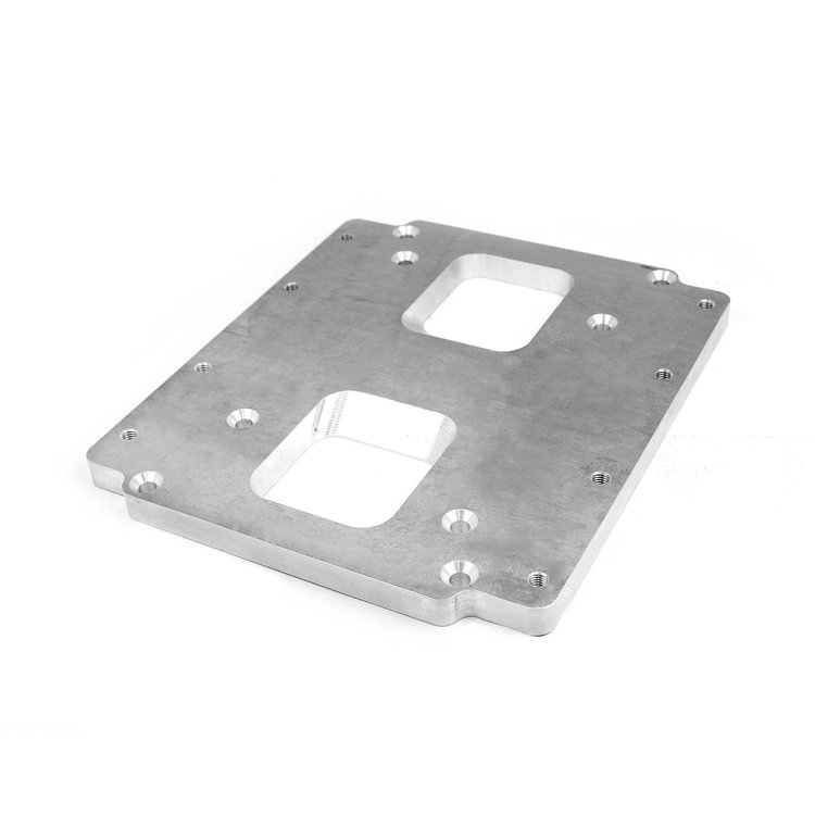 FORD 302 351C TWIN CARBURETTOR MANIFOLD 6/71 ADAPTER PLATE ONLY