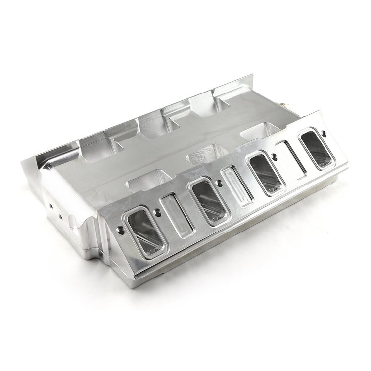 CHEVY LS3 6-71 8-71 BILLET ALUMINUM CNC MACHINED BLOWER INTAKE MANIFOLD
