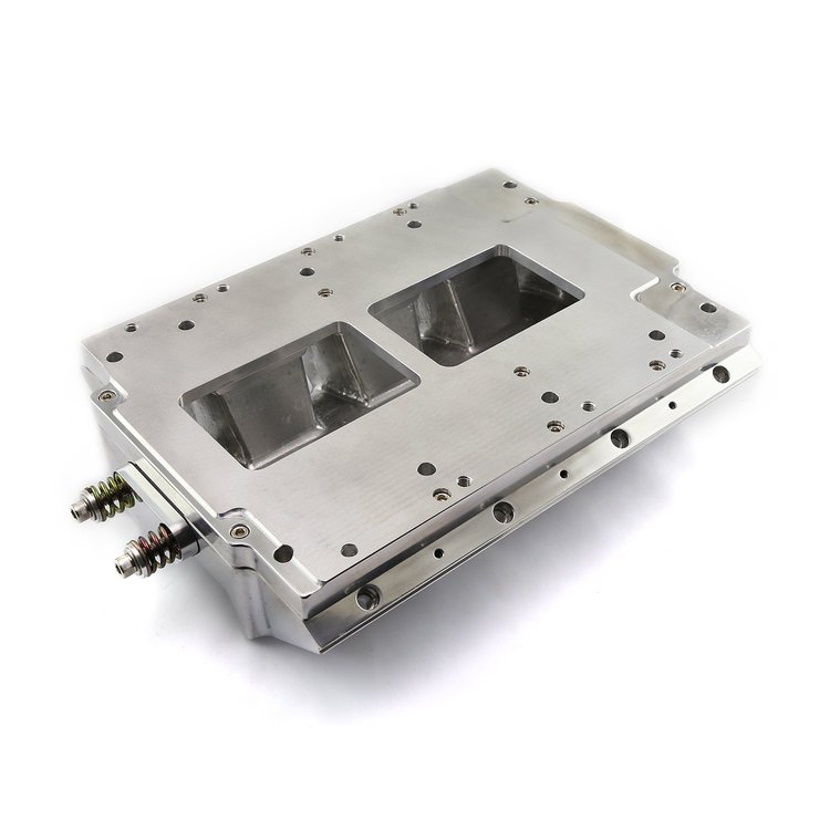 GM LS1 LS2 LS6 6-71 8-71 CAST ALUMINUM CNC MACHINED BLOWER INTAKE MANIFOLD