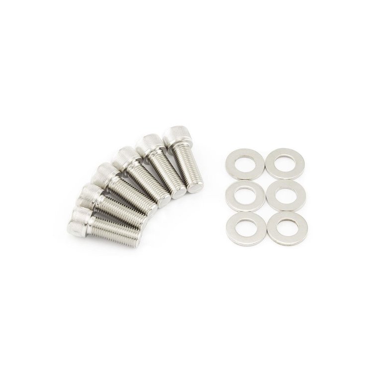 3/8 UNF FINE THREAD PULLEY BOLT KIT 1.25 LONG WITH WASHERS QTY.6