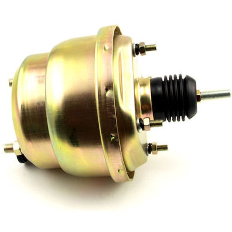 7" Universal Dual Diaphragm Brake Booster Zinc