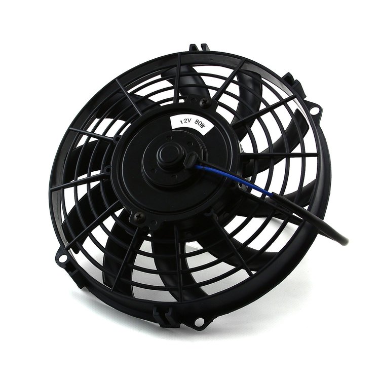 9" S-Blade Electric Fan Height: 9.75"