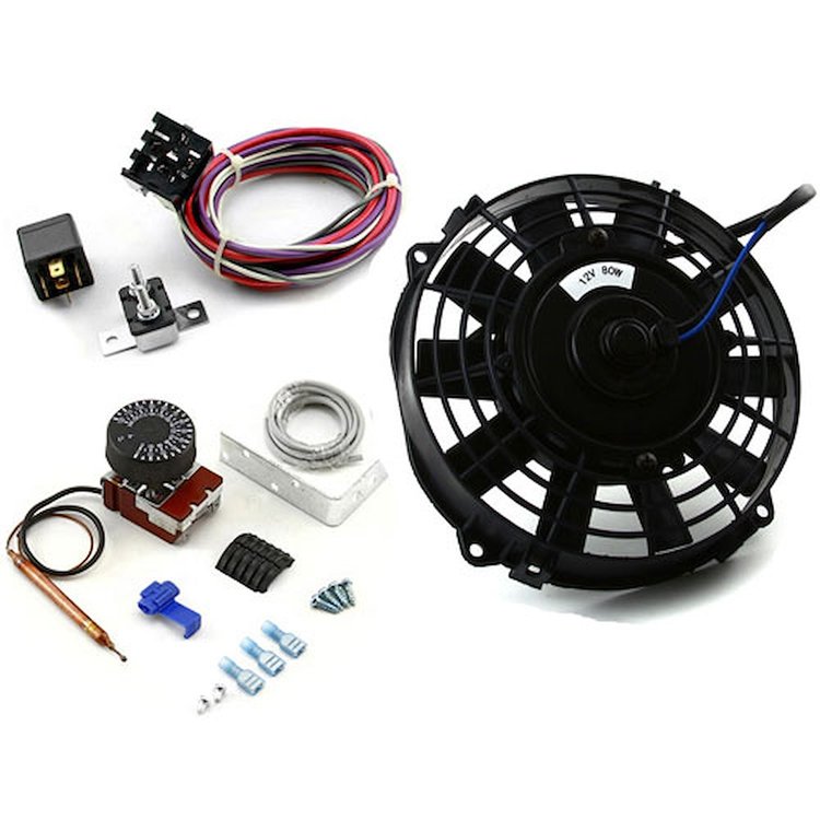 Electric Fan Kit 605 CFM Includes: