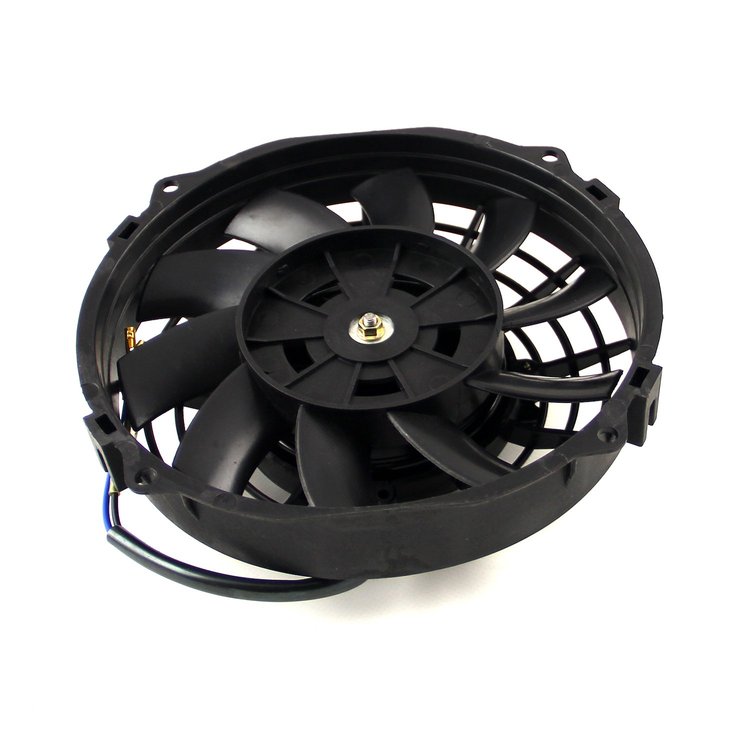 8" S-Blade Electric Fan Height: 8.5"