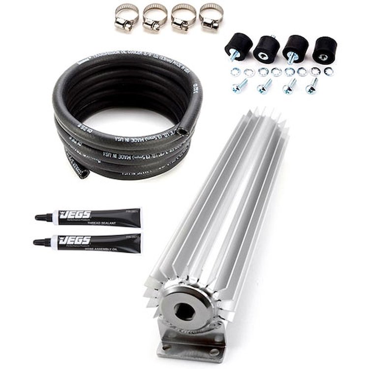 Transmission Oil Cooler Kit Includes: Single Pass Transmission Oil Cooler
