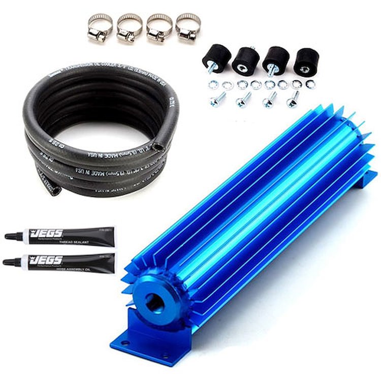 Transmission Oil Cooler Kit Includes: Single Pass Transmission Oil Cooler