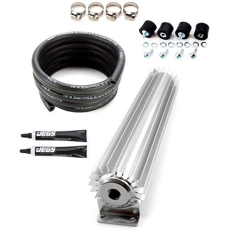 Transmission Oil Cooler Kit Includes: Single Pass Transmission Oil Cooler