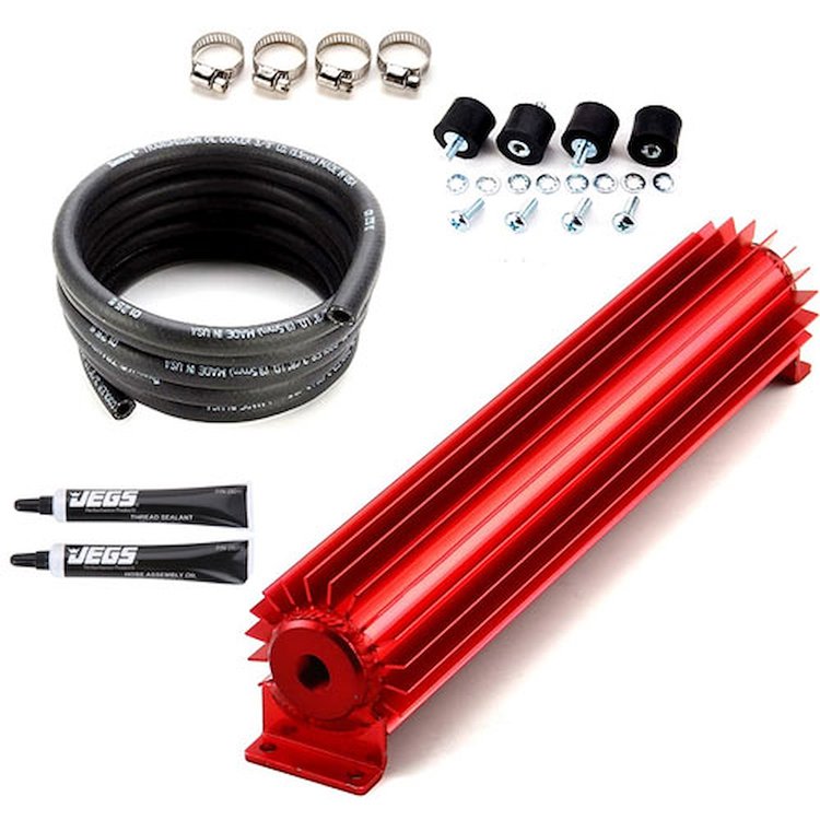 Transmission Oil Cooler Kit Includes: Single Pass Transmission Oil Cooler