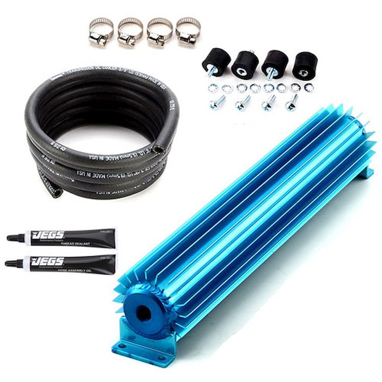 Transmission Oil Cooler Kit Includes: Single Pass Transmission Oil Cooler