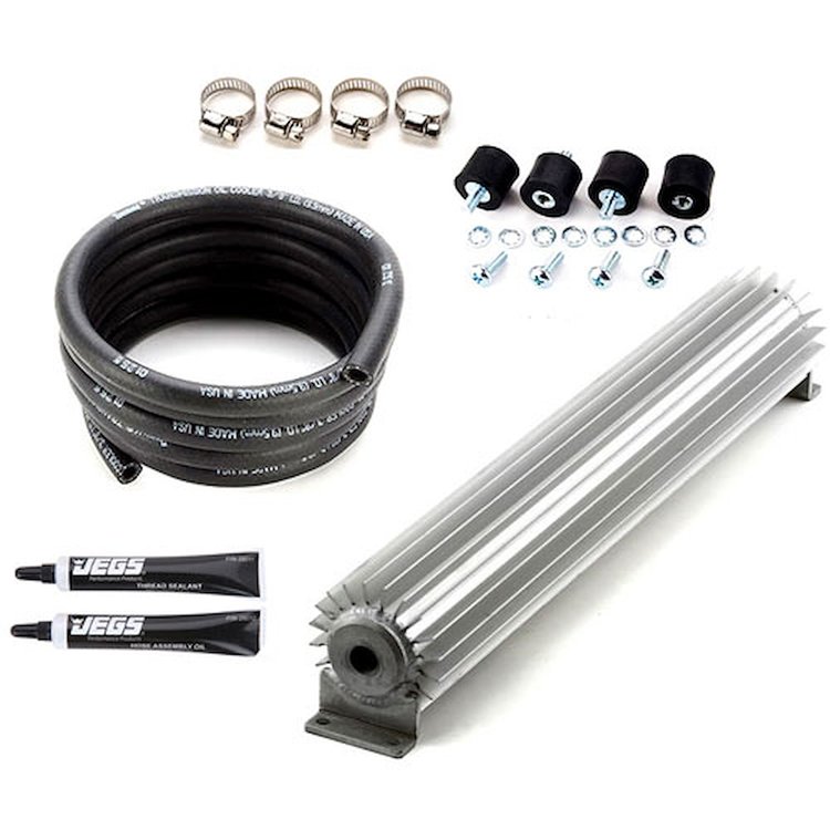 Transmission Oil Cooler Kit Includes: Single Pass Transmission Oil Cooler