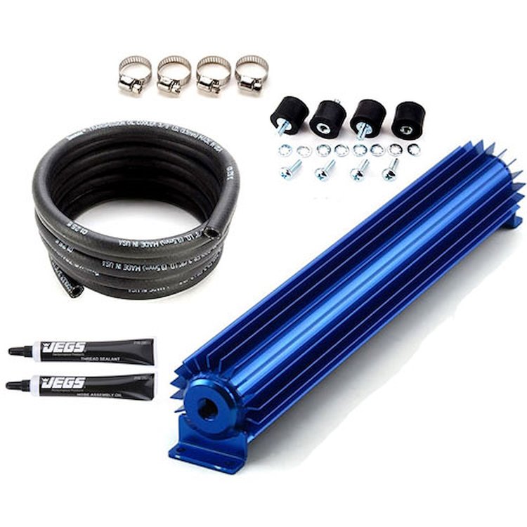 Transmission Oil Cooler Kit Includes: Single Pass Transmission Oil Cooler