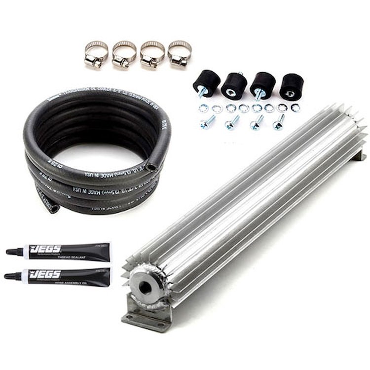 Transmission Oil Cooler Kit Includes: Single Pass Transmission Oil Cooler