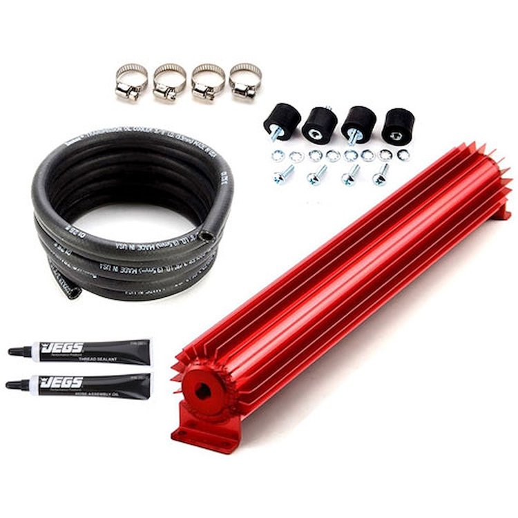 Transmission Oil Cooler Kit Includes: Single Pass Transmission Oil Cooler