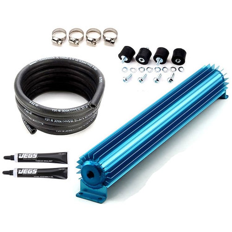 Transmission Oil Cooler Kit Includes: Single Pass Transmission Oil Cooler