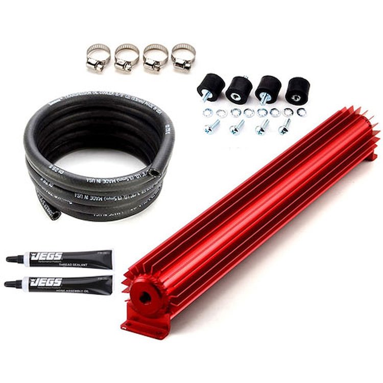 Transmission Oil Cooler Kit Includes: Single Pass Transmission Oil Cooler