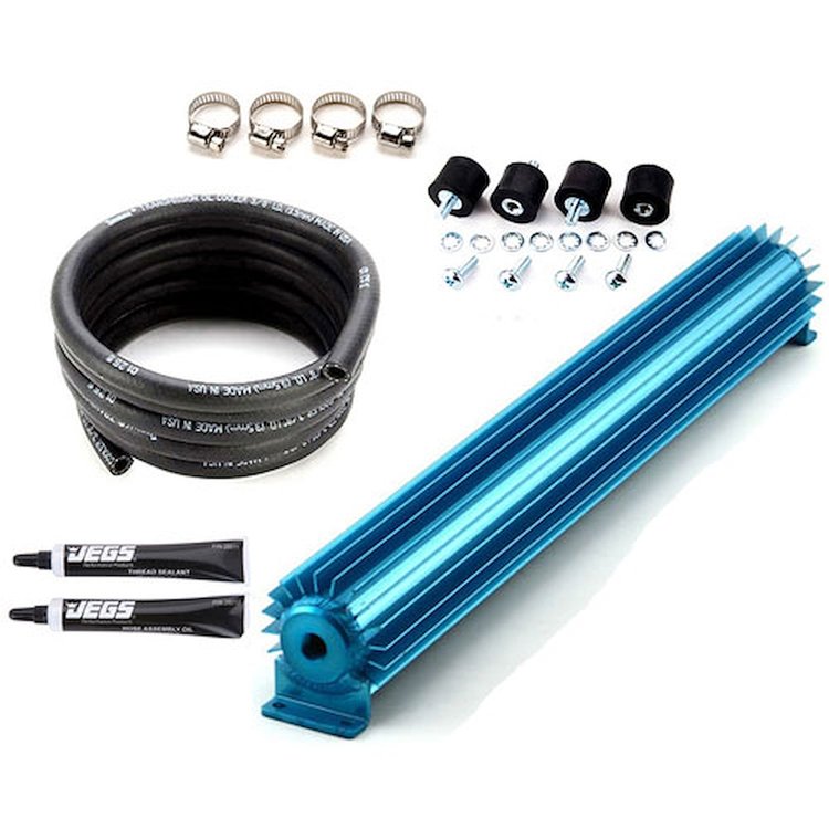 Transmission Oil Cooler Kit Includes: Single Pass Transmission Oil Cooler