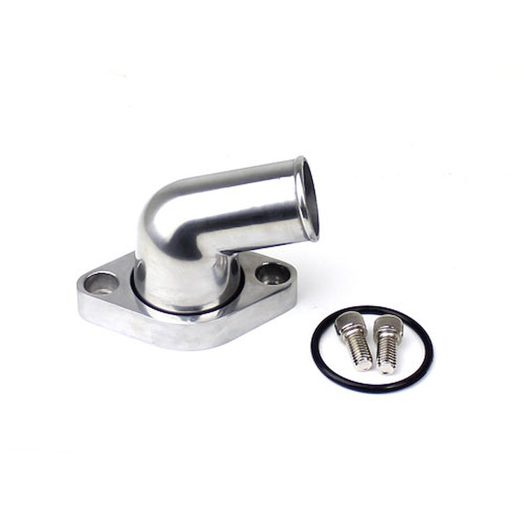 Thermostat Housing Water Neck Small Block Chevy 350 15 Degree Swivel