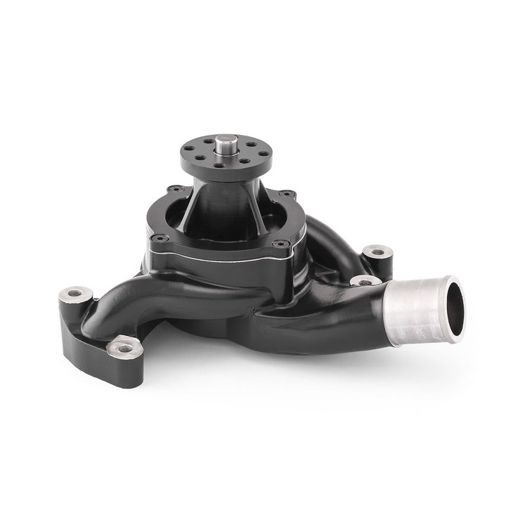 Pro-Racing Aluminum Mechanical Water Pump Small Block Ford 289/302/351W - Black Satin Finish