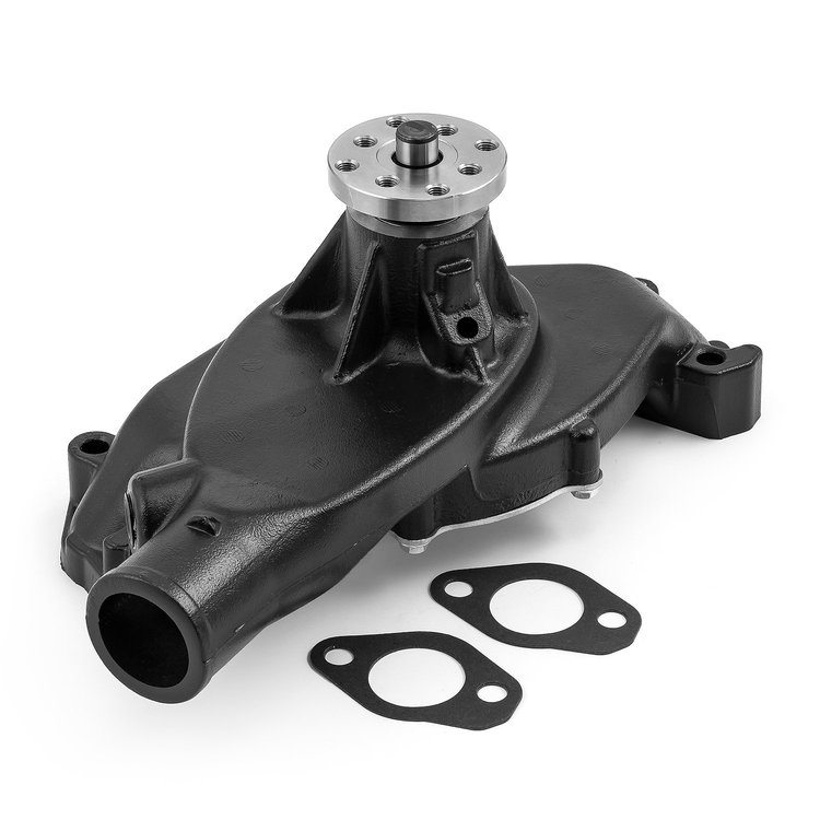 Aluminum Water Pump Big Block Chevy 454 - Black Finish