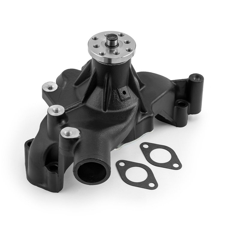 Aluminum Water Pump Big Block Chevy 454 - Black Finish