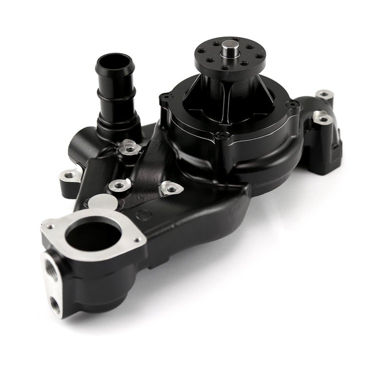 High-Volume 2 Piece Billet Aluminum Water Pump GM Gen III LS
