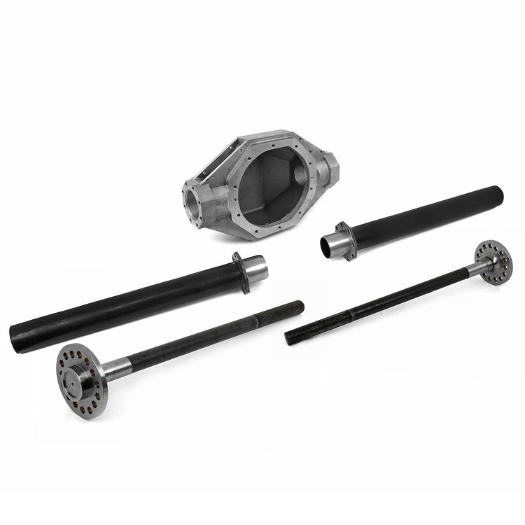 PCE210.1019 Ford 9 in. Heavy Duty Differential Housing, Tubes & 31 Spline Forged Axles Combo