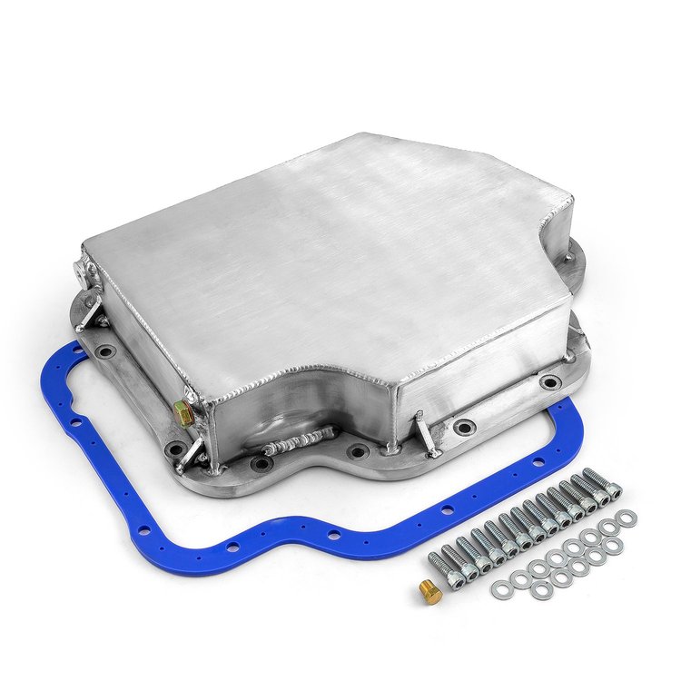 PCE221.1031 GM Turbo TH400 Fabricated Aluminum Transmission Oil Pan