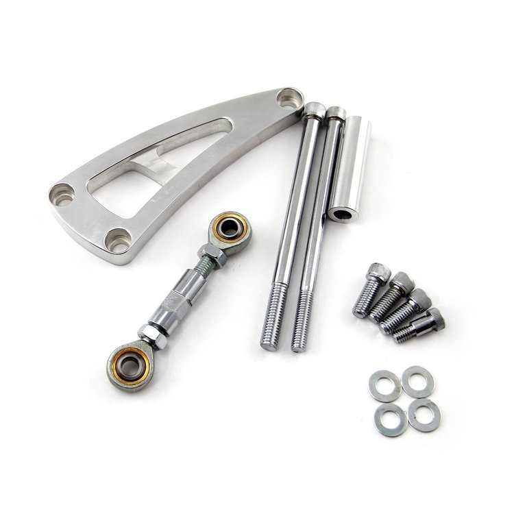 Aluminum Alternator Bracket Kit Big Block Chevy 454 W/Long Water Pump